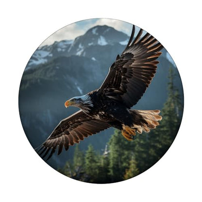 Bald Eagle Lover PopSockets Adhesive PopGrip - style: Adhesive PopGrip