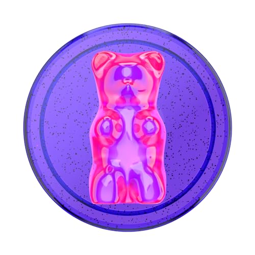 PopSockets Adhesive Phone Grip, Holder- Gummy Bear Purple - color: Bon Bon Purple, style: Adhesive