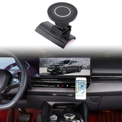 Car Phone Holder for 2024-2026 BMW 5 Series i5 G60 G68 530i 540i Accessories Magnetic 360 Rotatable Centre Console Air Vent Fixed Mobile Phone Mount Holder for Car Fit for iPhone Android Smartphones