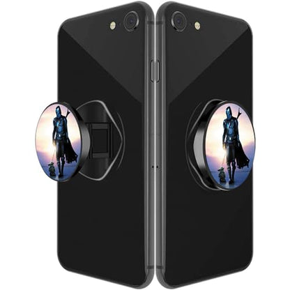 3 Pack/Multifunction Cell Phone Stand Holder and Grip Green Cute Foldable Phone Kickstand Mount Compatible for Smartphones