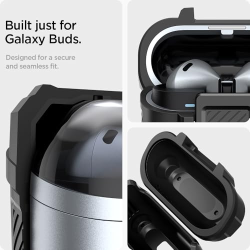 Spigen Lock Fit Designed for Galaxy Buds3, Buds3 Pro & 3 FE (2025/2024) - size: Buds3 Pro / Buds 3