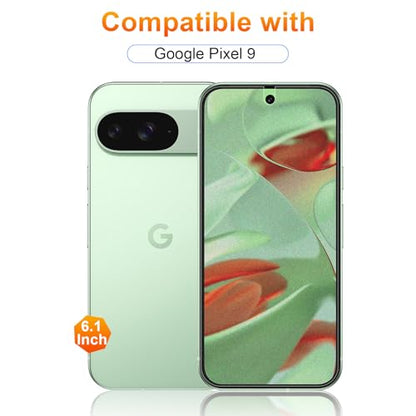 2 Pack for Google Pixel 9 Matte Screen Protector [Not Glass], HD Clear, Anti-Scratch, Anti-Glare, Support fingerprint - size: Google Pixel 9