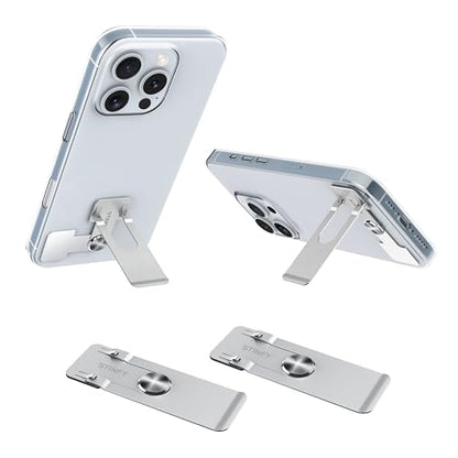 Phone Slim Stand Thin Kickstand for iPhone Phone Case Sliver 1-Pack - color: Sliver