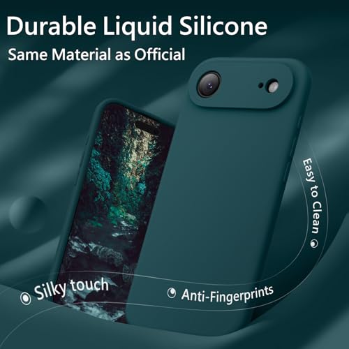 FireNova Magnetic for iPhone Air Case, 6.5", Teal | Compatible with MagSafe, Integrated Silicone Camera Control Button, Camera Protection, Anti-Scratch Soft Microfiber Lining - color: Teal, size: Iphone Air