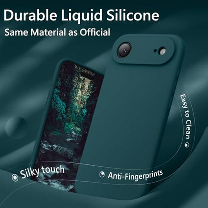 FireNova Magnetic for iPhone Air Case, 6.5", Teal | Compatible with MagSafe, Integrated Silicone Camera Control Button, Camera Protection, Anti-Scratch Soft Microfiber Lining - color: Teal, size: Iphone Air
