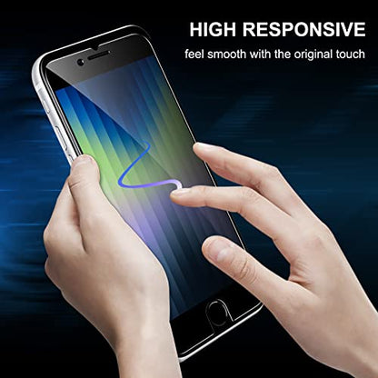 YMHML 2 Pack Compatible for iPhone SE 2020 2nd 2022 3rd Generation, iPhone 8 7 6s 6 Privacy Screen Protector, Anti Spy, Private Case Friendly Film - size: iPhone SE/8/7/6/6s-4.7 Inch