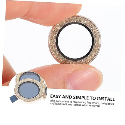 Veemoon 3pcs Camera Lens Protectors for Pro Scratch Resistant Lens Films with High Light Transmittance Easy Installation Anti-fall Finish