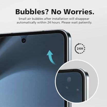 [3+3 Pack] For Samsung Galaxy Z Flip 5 5g, EPU+TPU Anti-Glare Matte Screen Protector, Full Covered Inside + 3 Pack Outer Film, Anti-Fingerprint, Self-Healing, Easy Installation with Alignment Tool - size: Galaxy Z Flip 5