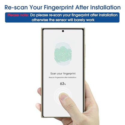 amFilm OneTouch for Samsung Galaxy S24 Ultra Screen Protector TemperedGlass - size: S24U-6.8"