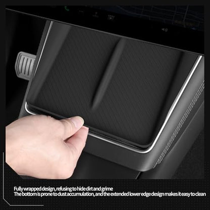LUCKEASY Center Console Protective Mat for Tesla Model Y Juniper 2025 2026 - size: Classic Style - Model Y Juniper 2025 2026