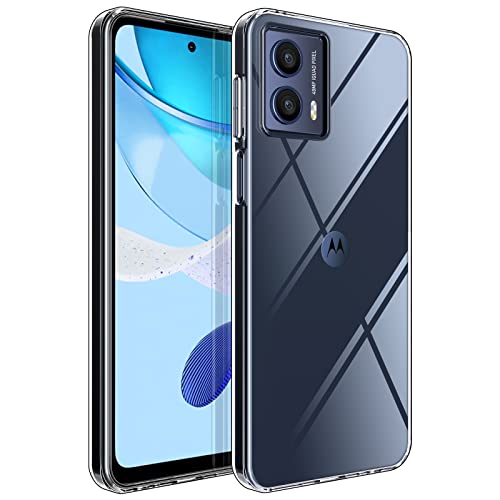 Silicone Clear for Moto G 5G 2023 Case,Ultra Thin with Comfort Grip | Soft Slim-Fit TPU Moto G 5g 2023 Phone Cover,Non-Slip,Shockproof Protection,Scrath-Resistant - size: Moto g 2023