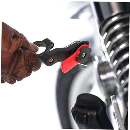 Red Plastic Bike Phone Holder with Anti Vibration Shock Absorption