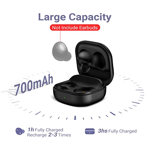 Charging Case Compatible with Samsung Galaxy Buds 2 SM-R177 – 770mAh Battery, Wireless & Wired Charging, LED Indicator, Fast Charging
