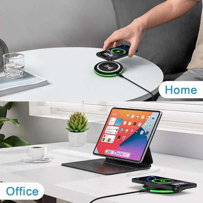 15W Samsung Wireless Charger Fast Charging Pad for Samsung Galaxy S26 S25