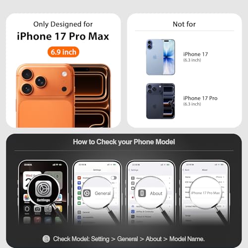 Wallet Phone Case Crafted for iPhone 17 Pro Max Black | Women Wallet Flip Case Cover Wrist Strap Zipper Credit Card Holder Slots PU Leather - color: Black, size: iPhone 17 Pro Max