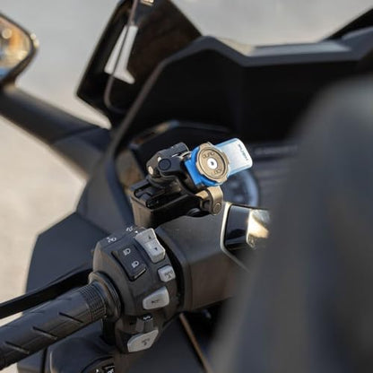 Quad Lock Brake Reservoir Motorcycle Phone Mount with Vibration Dampener and MAG Phone Case for iPhone 13 Pro - size: iPhone 13 Pro
