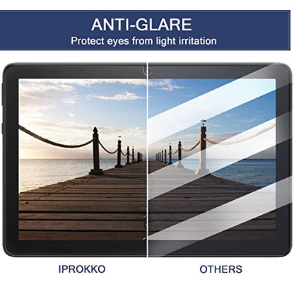 IPROKKO 2 Pack Anti-Blue Light Screen Protector for Fire HD 10 Tablet (10.1 Inch) - Fire HD 10 Plus/Kids/Kids Pro Anti Glare Screen Film - size: Fire HD 10