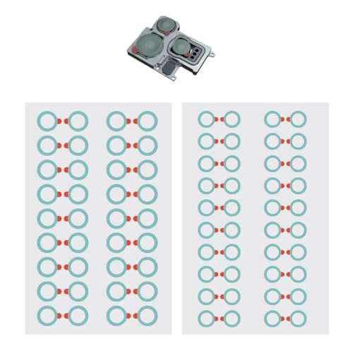 Phone Camera Lens Protection Stickers 328pcs in 6 Sizes Anti-Scratch Dust-Proof YCS