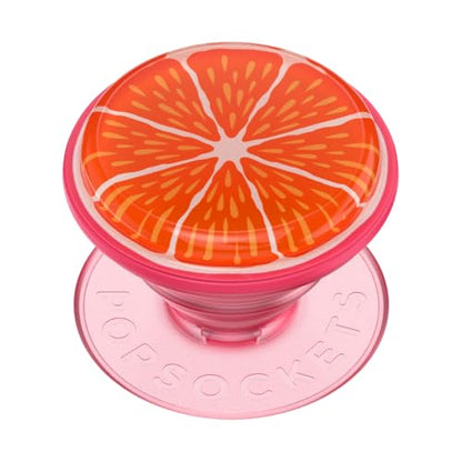 PopSockets Adhesive Phone Grip, Holder- Jelly Citrus - color: Jelly Citrus