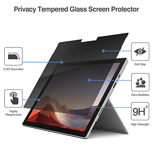 ProCase Privacy Screen Protector for 12.3" Surface Pro 7+/7/6/5/4 - size: 12.3" Surface Pro 7+/7/6/5/4