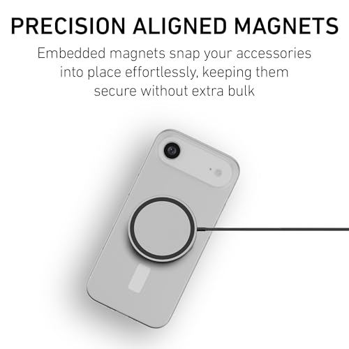 PEEL Magnetic Case for iPhone 17 Air (Clear) - color: Clear, size: Magnetic