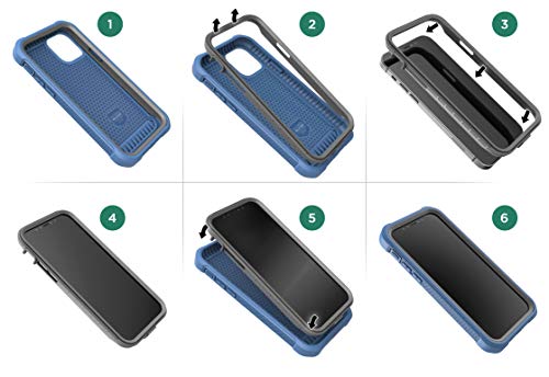 Encased Belt Case for Samsung Galaxy S20 FE with Holster Clip - Protective Full Body Rugged Case (S20-FE) - size: S20 FE