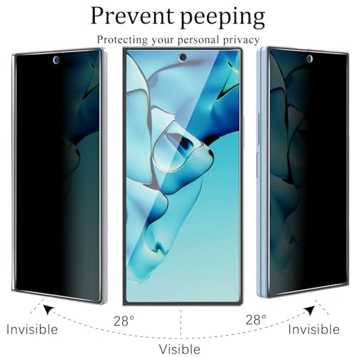 KAREEN 2+2 Pack Privacy Screen Protector for Samsung Galaxy Z Fold 6
