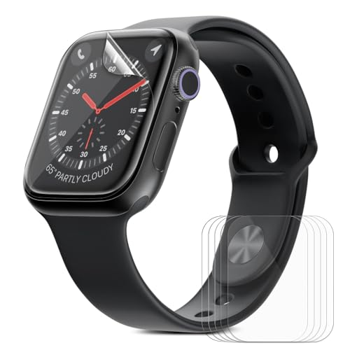 5 Pack Screen Protector for Apple Watch Series 6/5/4/SE 3/SE 2/SE 40mm – Self-Healing EPU Film, HD Clear, Bubble-Free, Easy Installation, High Response Touch, Flexible Soft Film for iWatch 40 mm - size: 40mm SE3/SE2/SE/Series 6/5/4