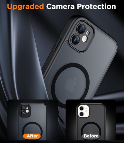 SPIDERCASE Magnetic for iPhone 11 Phone Case,Black - color: Black, size: Iphone 11 6.1‘’