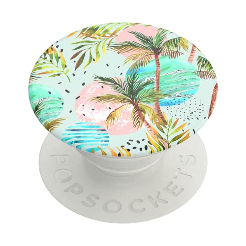 PopSockets Phone Grip with Expanding Kickstand, Adhesive Grip - Waikiki Daze - color: Waikiki Daze