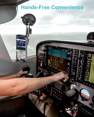 Pilot Phone Holder, Aviation Window Phone Mount, Ultra Suction Cup