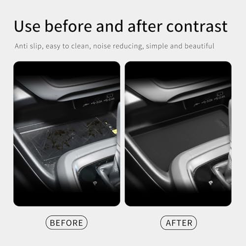 for CrossTrek/Impreza 2024 2025 2026 Center Console Storage Protective Mat - size: for Crosstrek/Impreza 2026 2025 2024