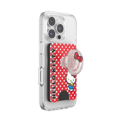 PopSockets Phone Wallet for MagSafe with Grip- Classic Kitty - color: Classic Hello Kitty, style: MagSafe