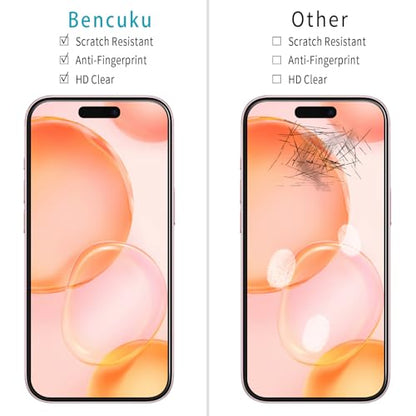 2+2 Pack Screen Protector for iPhone 15 Plus Tempered Glass - size: (Standard)iPhone 15 Plus 6.7 Inch