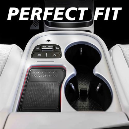 BestEvMod Wireless Charger Mat Non Slip for 2026+ Hyundai Ioniq 9 S SE SEL - color: Black, size: 26+ I9 S SE SEL