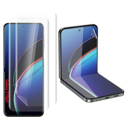 3 Pack for Samsung Galaxy Z Flip5 Screen Protectors - size: 3 Pack for Samsung Galaxy Z Flip5