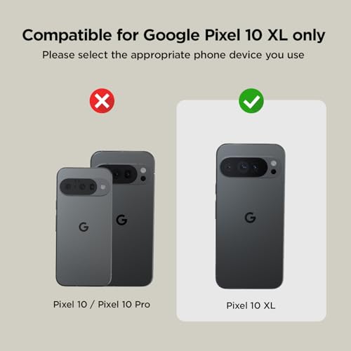 VRS DESIGN Damda Glide Pro for Pixel 10 Pro XL (2025) – Rugged Wallet Case with Sturdy Semi Auto Card Holder [4 Cards] Heavy Duty Phone Cover (Matte Black) - color: Matte Black, size: Pixel 10 Pro XL