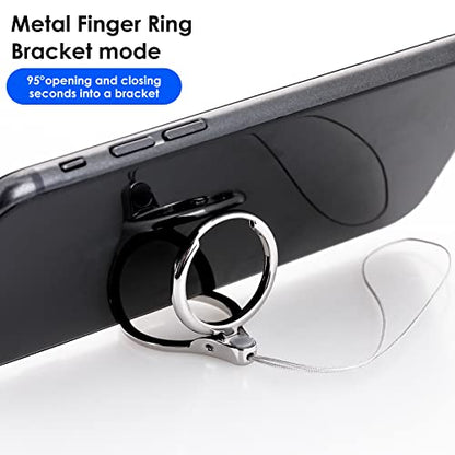 Cobee Cell Phone Ring Straps, 4 Pcs Cellphone Finger Holders Loop Charm