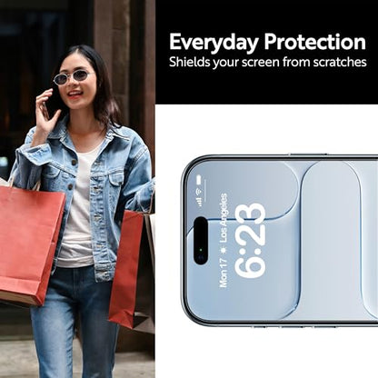 ArmorSuit 2 Pack Screen Protector for iPhone Air [6.6 inch] Max Coverage MilitaryShield HD Clear Film - Made in the USA - size: iPhone Air 6.6" Max Coverage