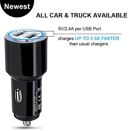 Fast Car Charger Android, Fast Charging Micro USB Cable - color: ‌Brown