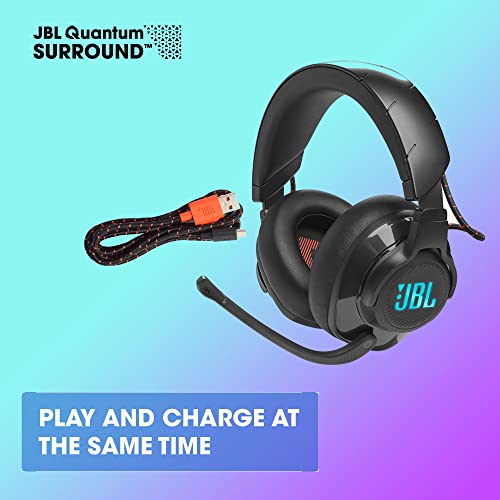 JBL Quantum 610 Wireless - Over-Ear Gaming Headset - Black - style: JBL Quantum 610 Wireless