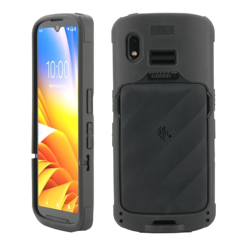 Mobilis Rugged Case for Zebra TC15 TN28 Mobile Computers, Reinforced Protective Cover, Black, 065023