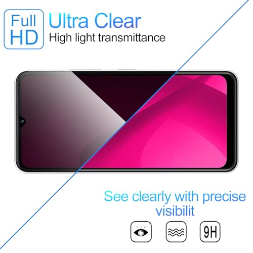 Lolyoo 2 Pack Privacy Screen Protector for T-mobile Revvl 8