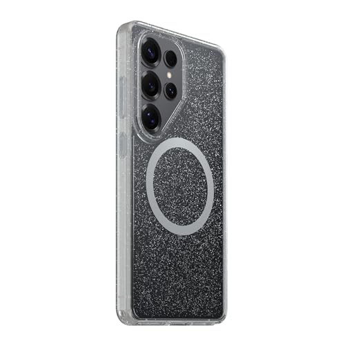 OtterBox Samsung Galaxy S26 Ultra Symmetry Series Case - Stardust 4.0, Clear, Thin, Glitter Samsung Phone Case, Built-in Fast Charge Magnets & Raised Edges - color: Stardust Clear/Glitter, style: S26 Ultra
