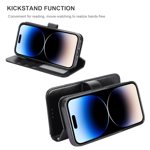 Bocasal for MagSafe Wallet Case Card Holder for iPhone 14 Pro Max Black - color: Black for MagSafe