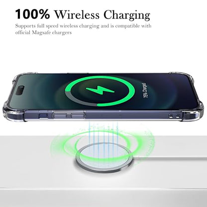 IAIYOXI Clear Case for iPhone 13 Pro - Crystal Clear Military Grade Drop Protection, Non-Yellowing Armor, Shockproof Protective Cover, Compatible with iPhone 13 Pro (iPhone 13 Pro) - size: iPhone 13 Pro