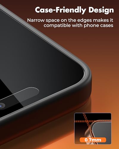 UNBREAKcable 4PCS Screen Protector for iPhone 16 Pro Max - 2 Privacy Tempered Glass+2 Clear Glass Double Shatterproof [Installation Frame] [9H Hardness] [Case Friendly] Anti-Scratch iPhone 6.9 inch - size: iPhone 16 Pro Max