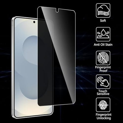 [2+2 Pack for Samsung Galaxy S25 Edge Privacy Screen Protector - size: Galaxy S25 Edge 2+2