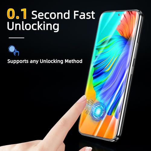 MAYtobe [2-Pack Screen Protector for Samsung Galaxy S21 Ultra Ceramic film with Installation Tray, Easy Installation, 3D Curved, Bubble Free, Anti-Scratch - size: Samsung S21 Ultra