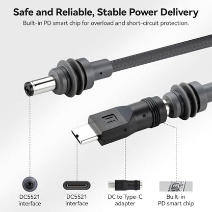 ELUTENG Starlink Mini Power Cable (2.5M) - size: 2.5M